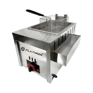 1 Tank 1 Basket Gas Deep Fryer 6 Liter Capacity 1 Tank 1 Basket Gas Deep Fryer 6 Liter Capacity