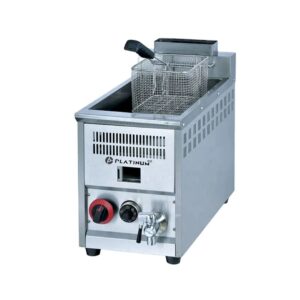1 Tank 1 Basket Gas Deep Fryer 12 Liter Capacity 1 Tank 1 Basket Gas Deep Fryer 12 Liter Capacity