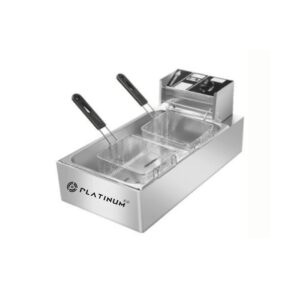 1 Tank 2 Basket Electric Deep Fryer 12 Liter Capacity 1 Tank 2 Basket Electric Deep Fryer 12 Liter Capacity