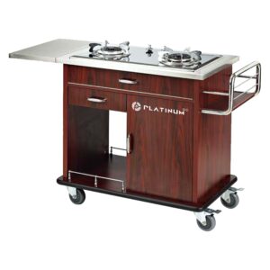 2 Burner Gas Range Trolley