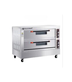 2 deck 6 tray electric deck oven commercial bakery oven India