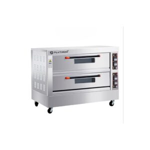 2 Deck 6 Tray Electric Deck Oven 2 deck 6 tray electric deck oven commercial bakery oven India